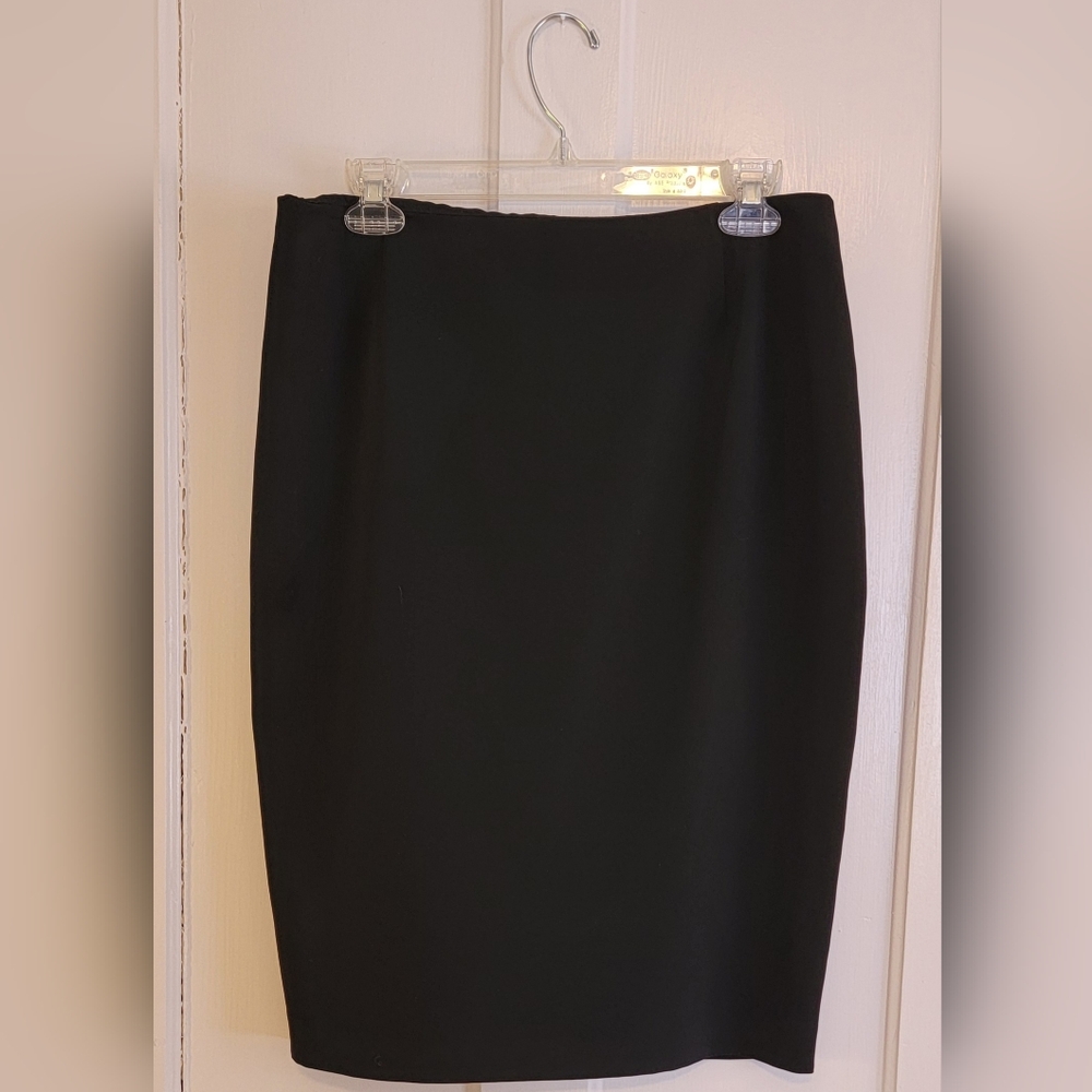 Tahari Classic Black Pencil Skirt